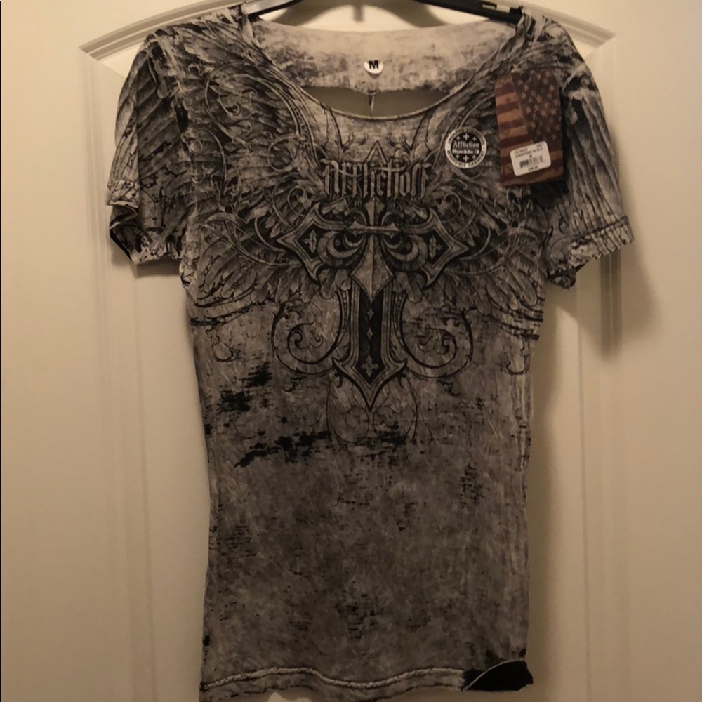 AFFLICTION FEMALE SHIRT